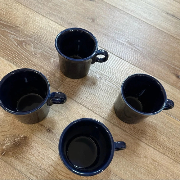 Fiesta Vintage Dinnerware Set of 4 Coffee Mugs Great Used Condition - Picture 3 of 7